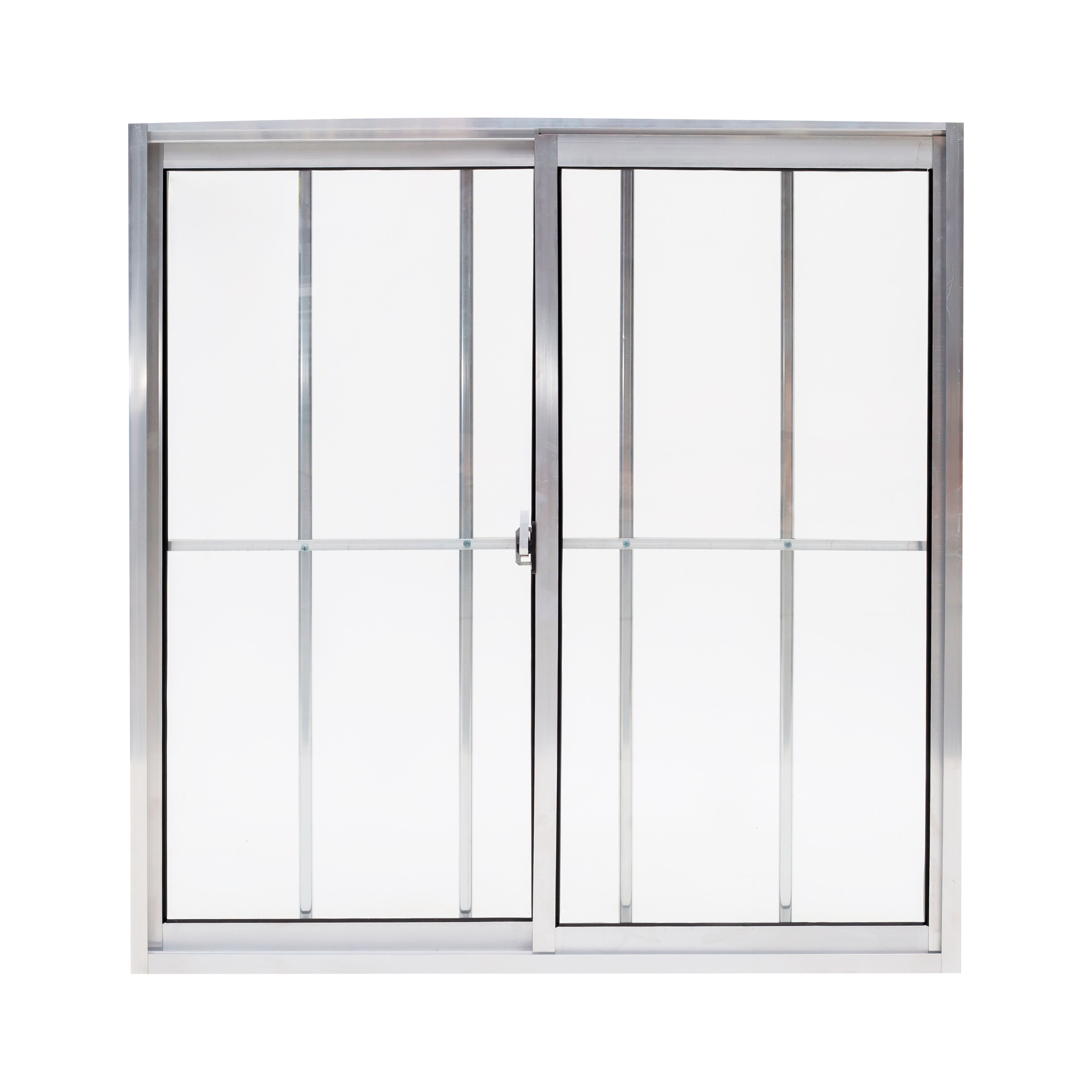 Janela Alum C/Grade Liso 2fl 1,00x1,00