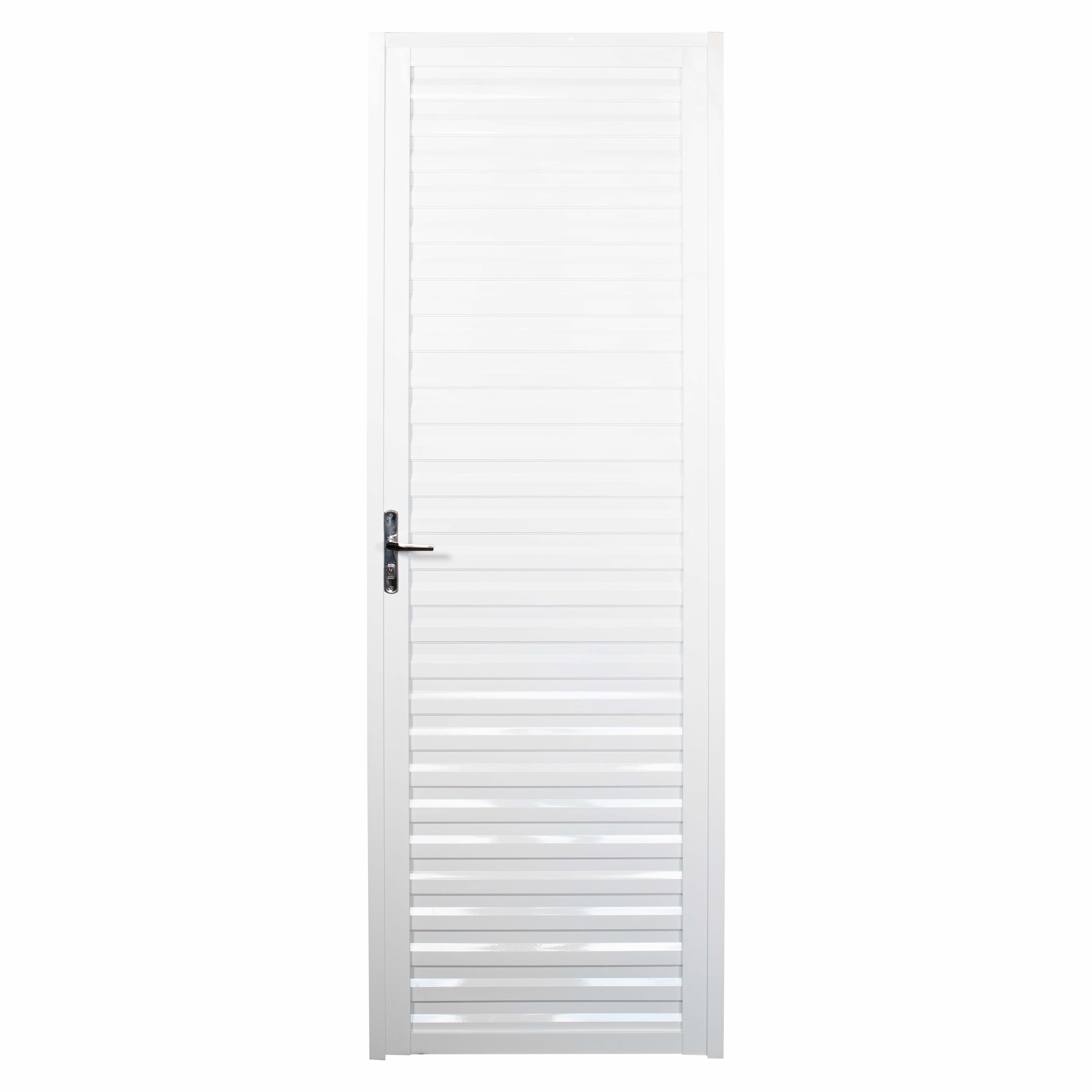 Porta Alum Venez 0,80x2,10 Esq Br
