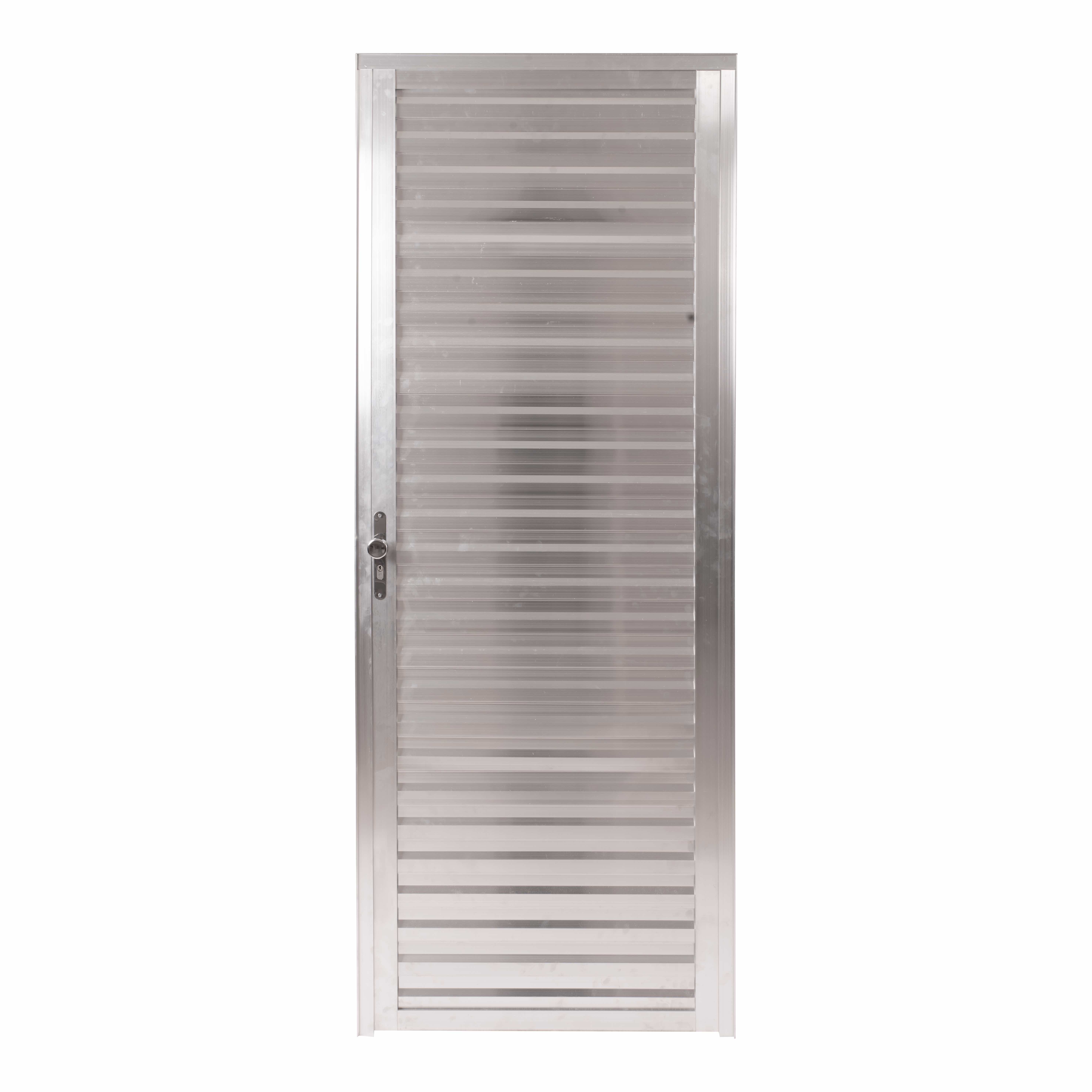 Porta Alum Veneziana 0,60x2,10 Esq