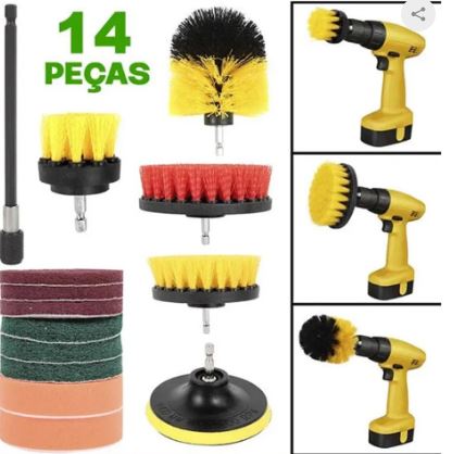 Jg De Escova Rotativa Plast C/14un
