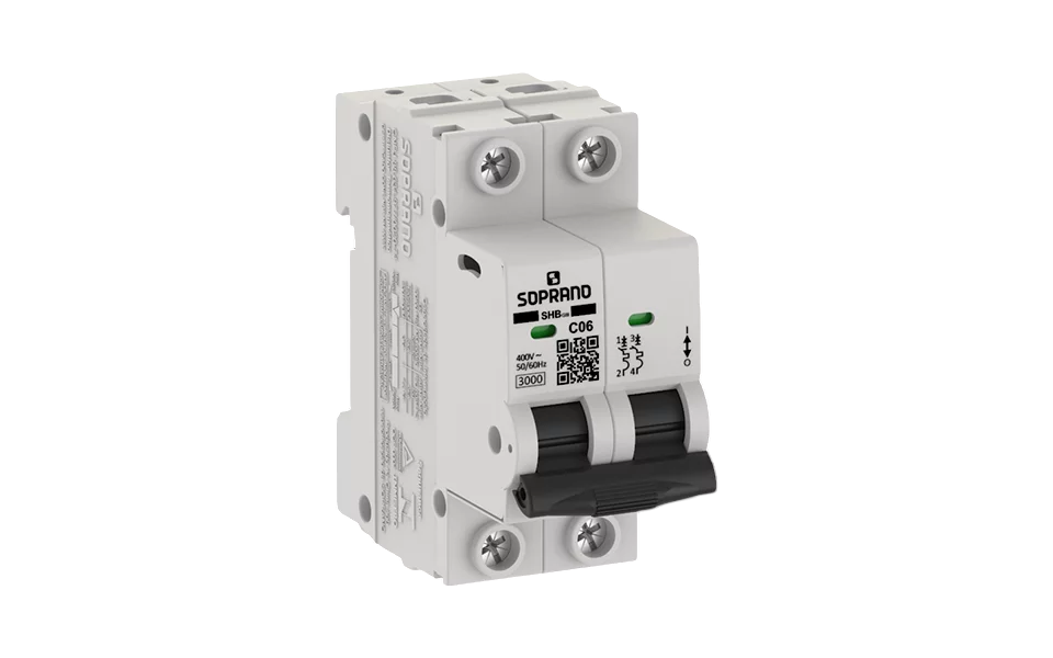Disjuntor Din Bipolar  10ac