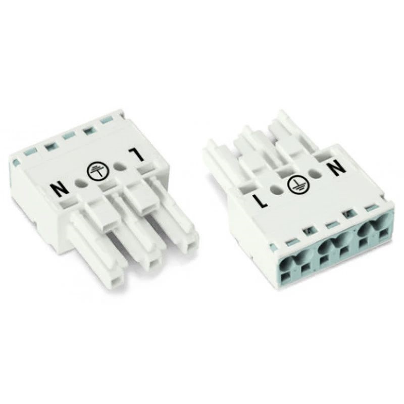Conector Plug 3p 25a 4mm Macho 770-233
