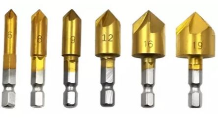 Jg Broca Chanfro 19mm C/6un
