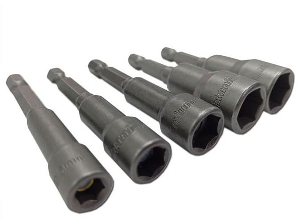 Jg Soquete Magnetico 5/16”X65mm C/5un