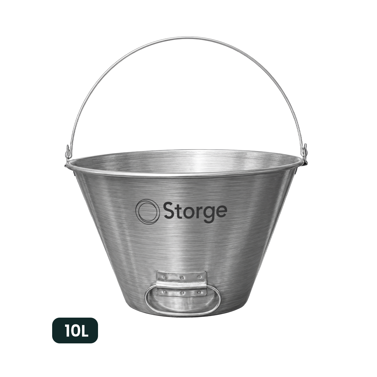 Balde Metal 10 Lt Galvanizado