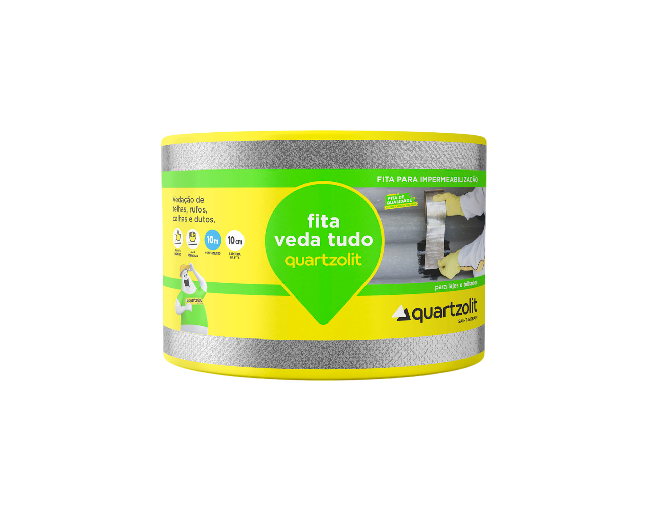 Fita Mult Uso Auto Ades 10cmx10mt 1,0mm