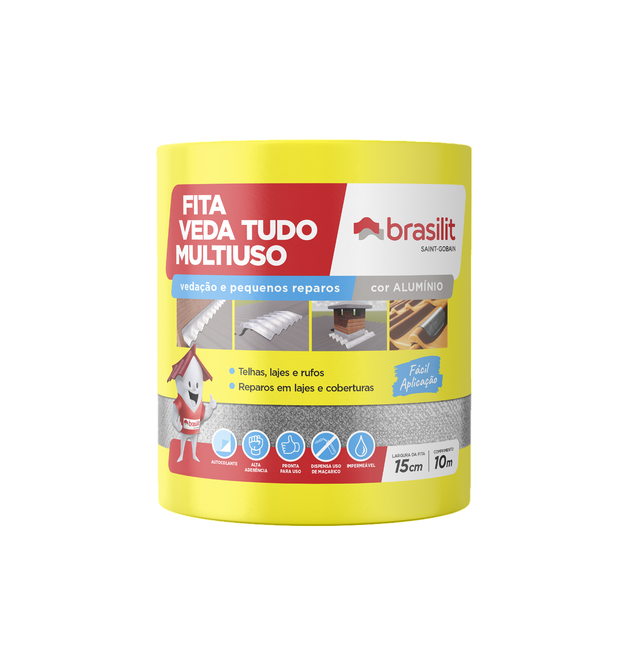 Fita Mult Uso Auto Ades 15cmx10mt