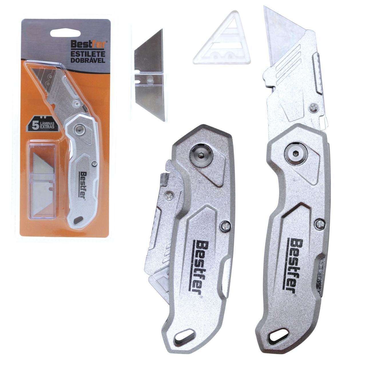Estilete Trapezoidal Dobravel