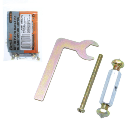 Kit Reparo P/Caixa De Luz C/10pc