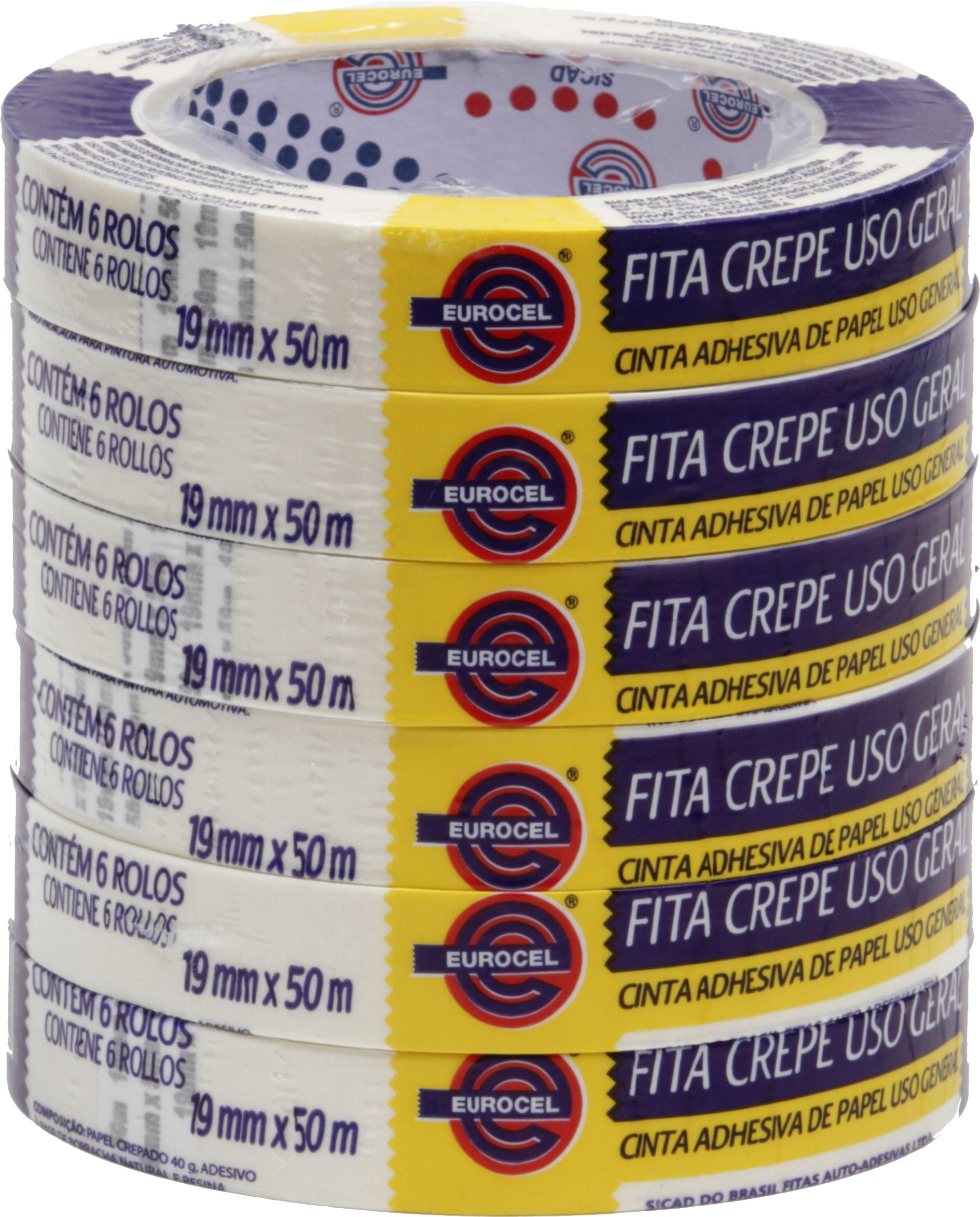 Fita Crepe 48mmx50mt 6140