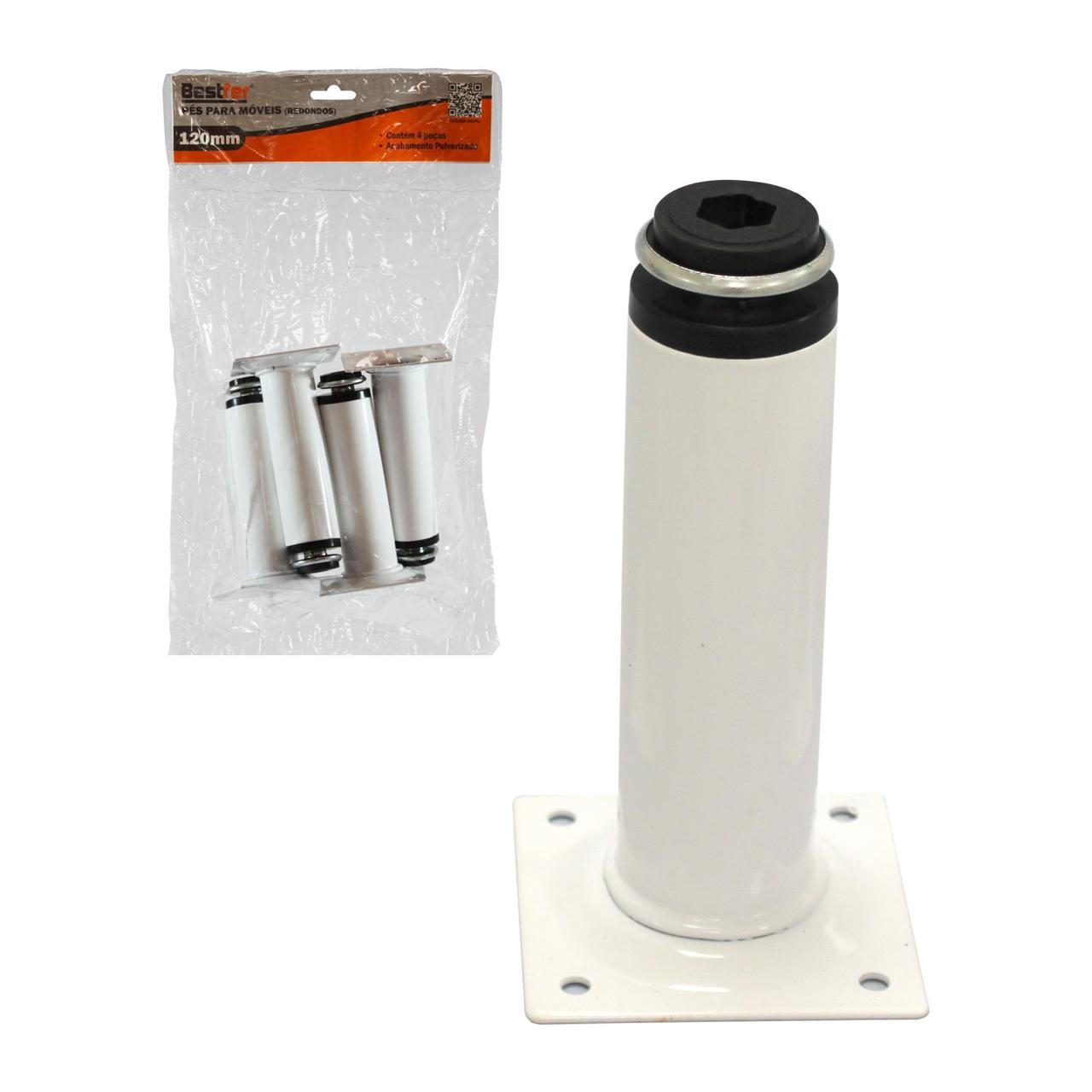 Pes P/Moveis Pp Red Br 12cm C/04pc