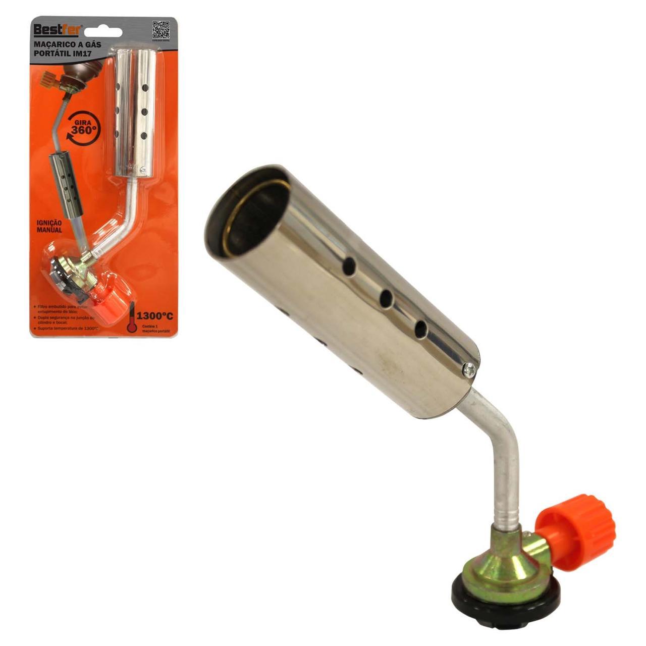 Macarico Portatil A Gas Manual 360 Im17