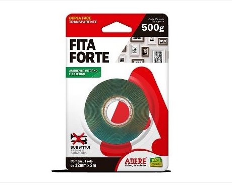Fita D Face Acr 12mmx02mt Fita Forte