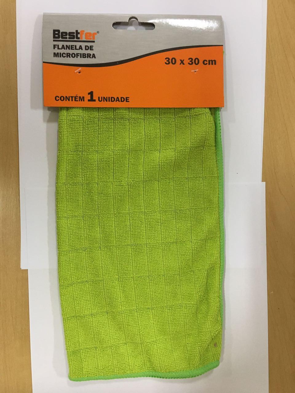 Flanela 30x30cm Microfibra