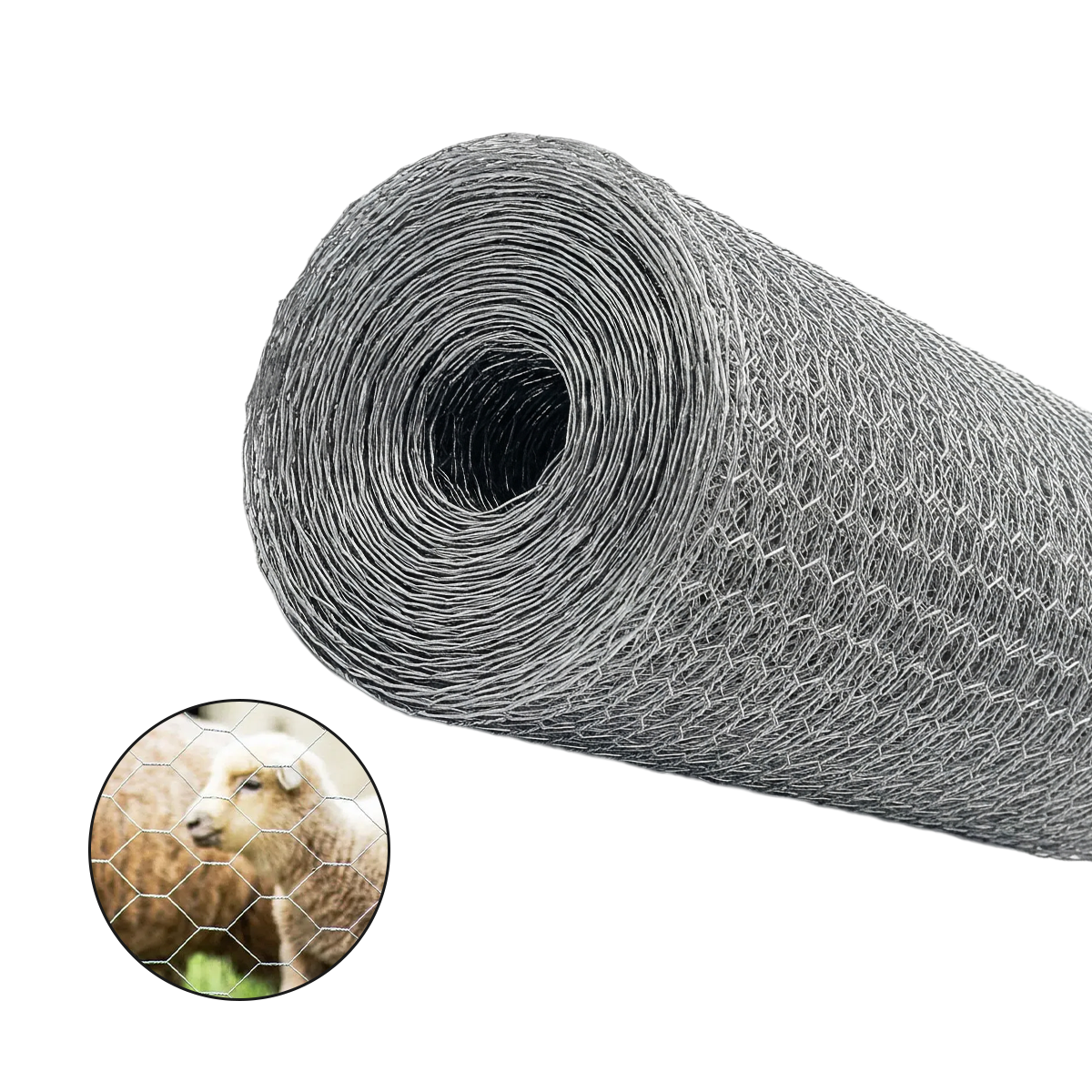 Tela Hex Mangueirao 3”X16x1,20x50mt