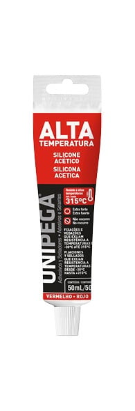 Silicone Alta Temperatura Verm 50gr