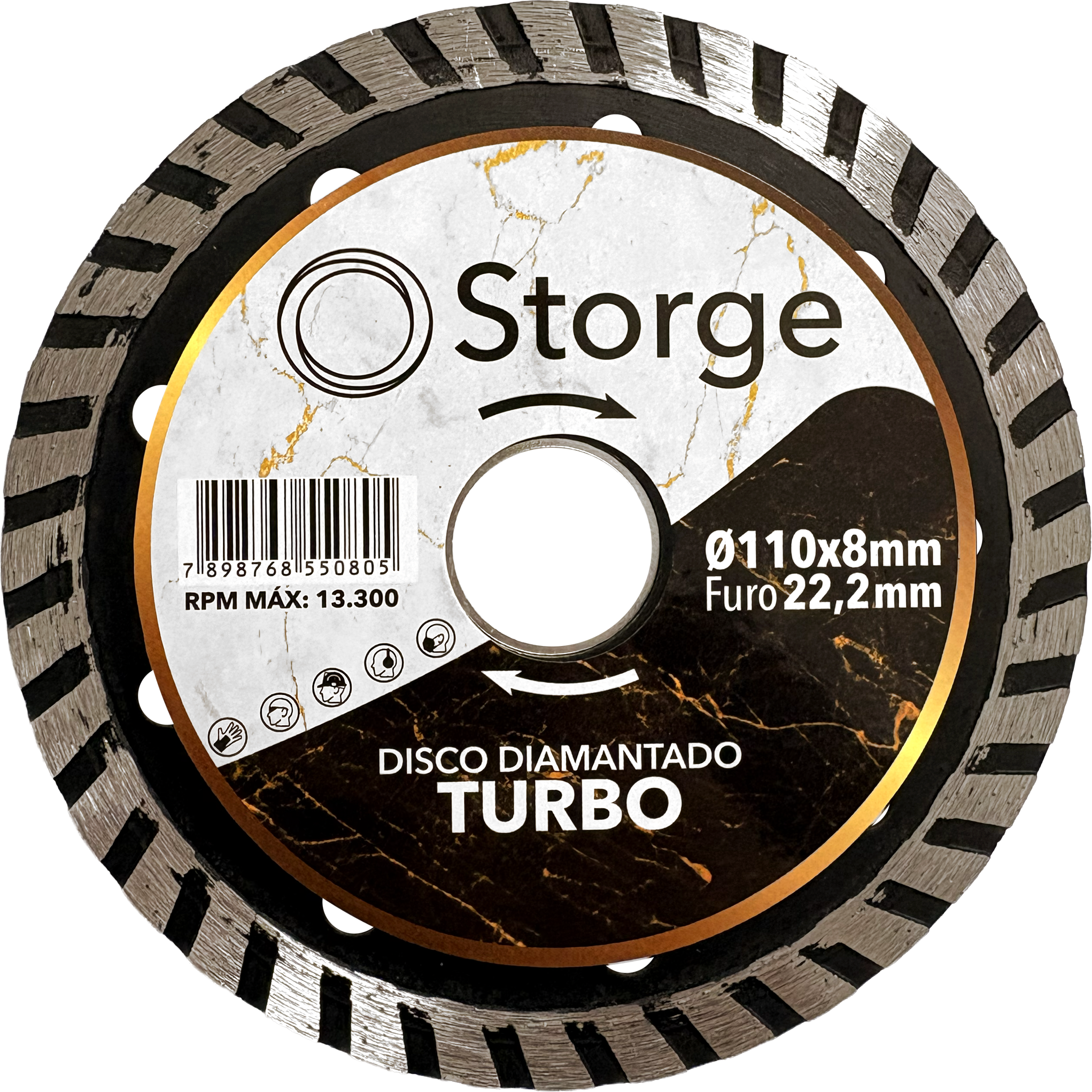 Disco Diam Turbo 110mm