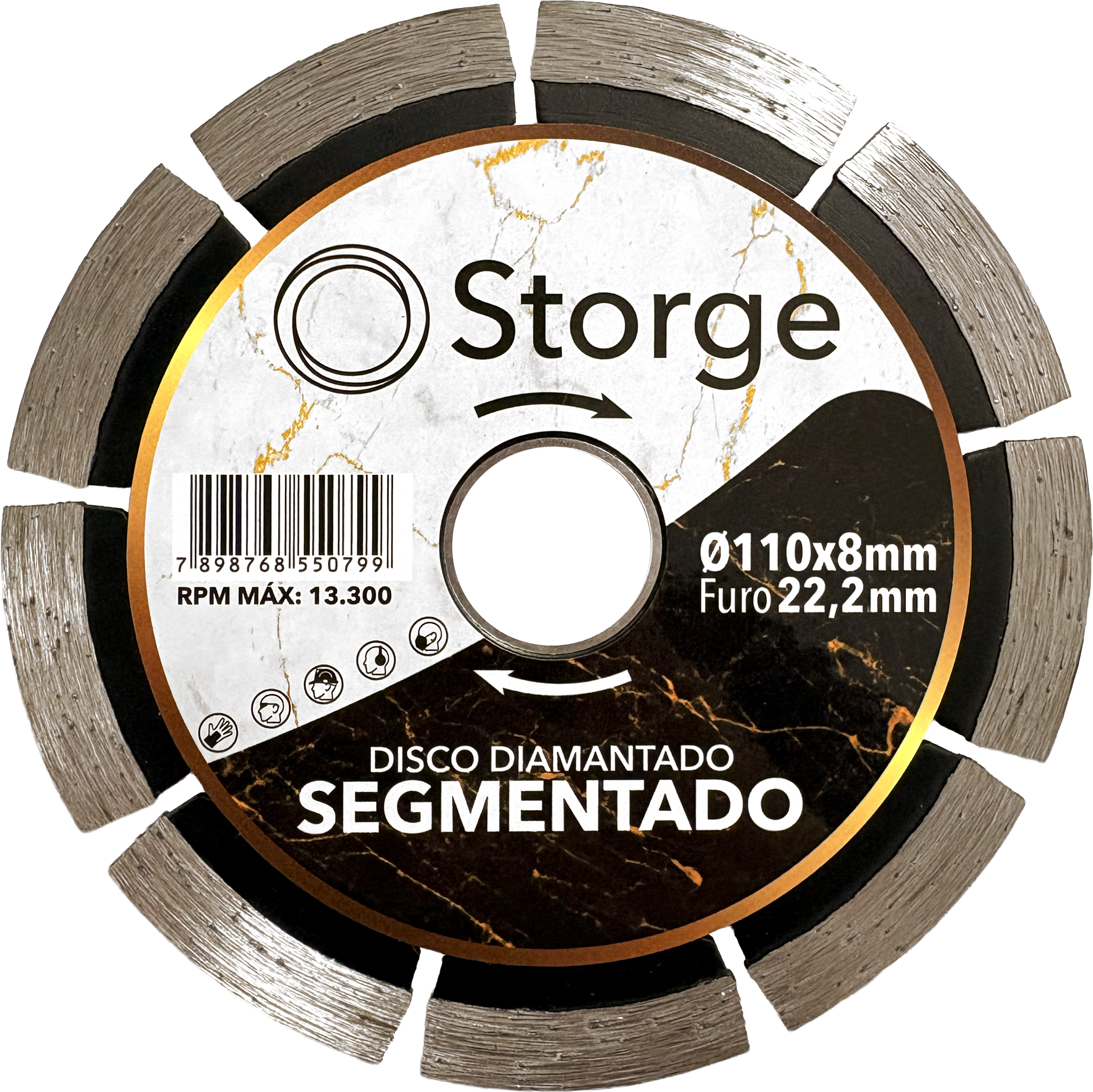 Disco Diam Segm 110mm