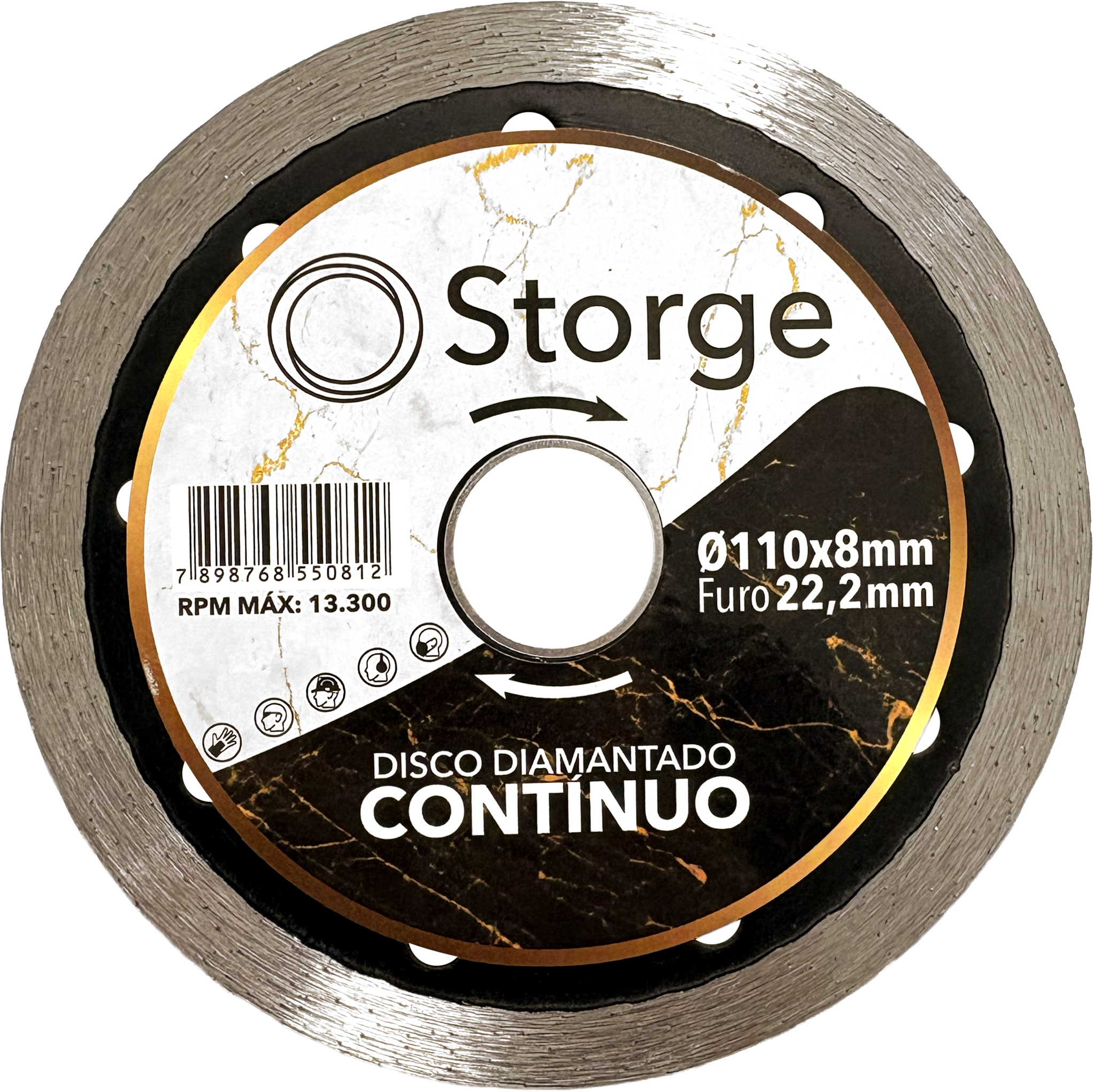 Disco Diam Liso 110mm