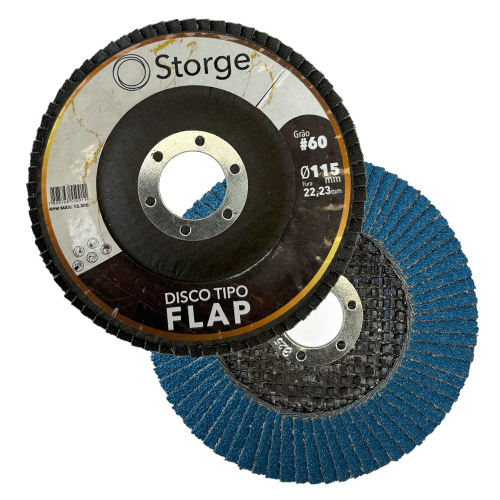 Disco Flap Reto 4.1/2”  G60 Zirconio