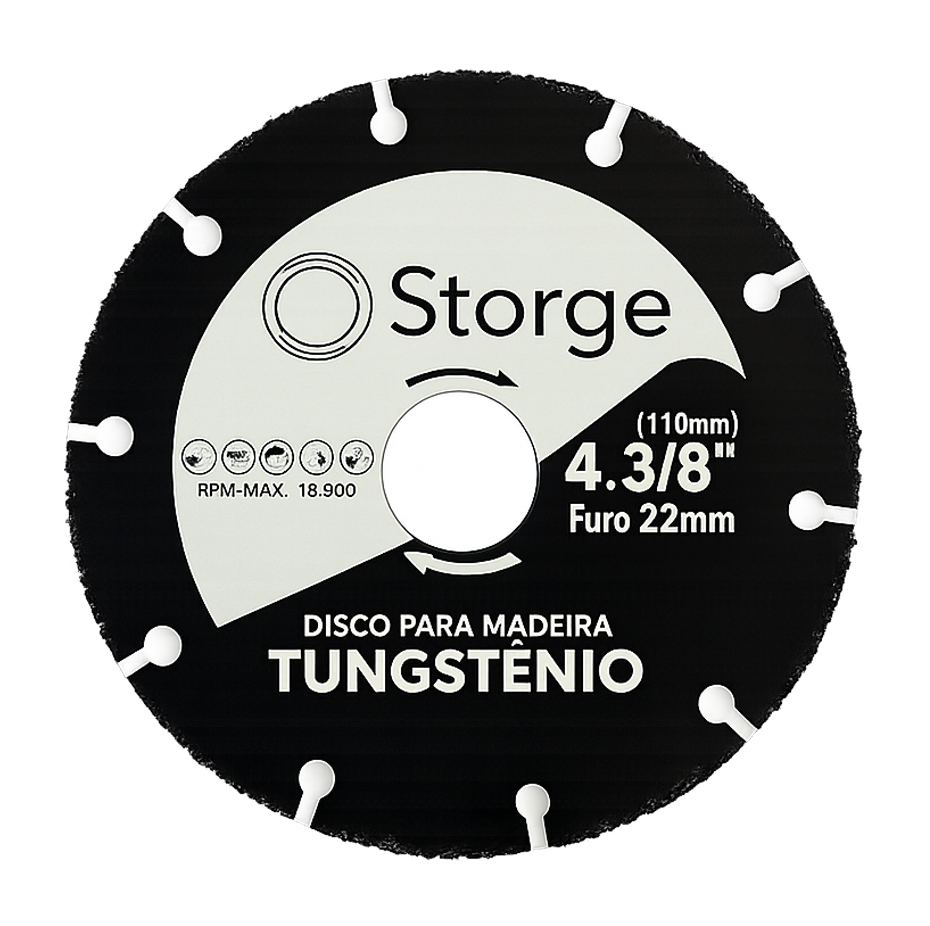 Disco De Corte 110mm Tungstenio