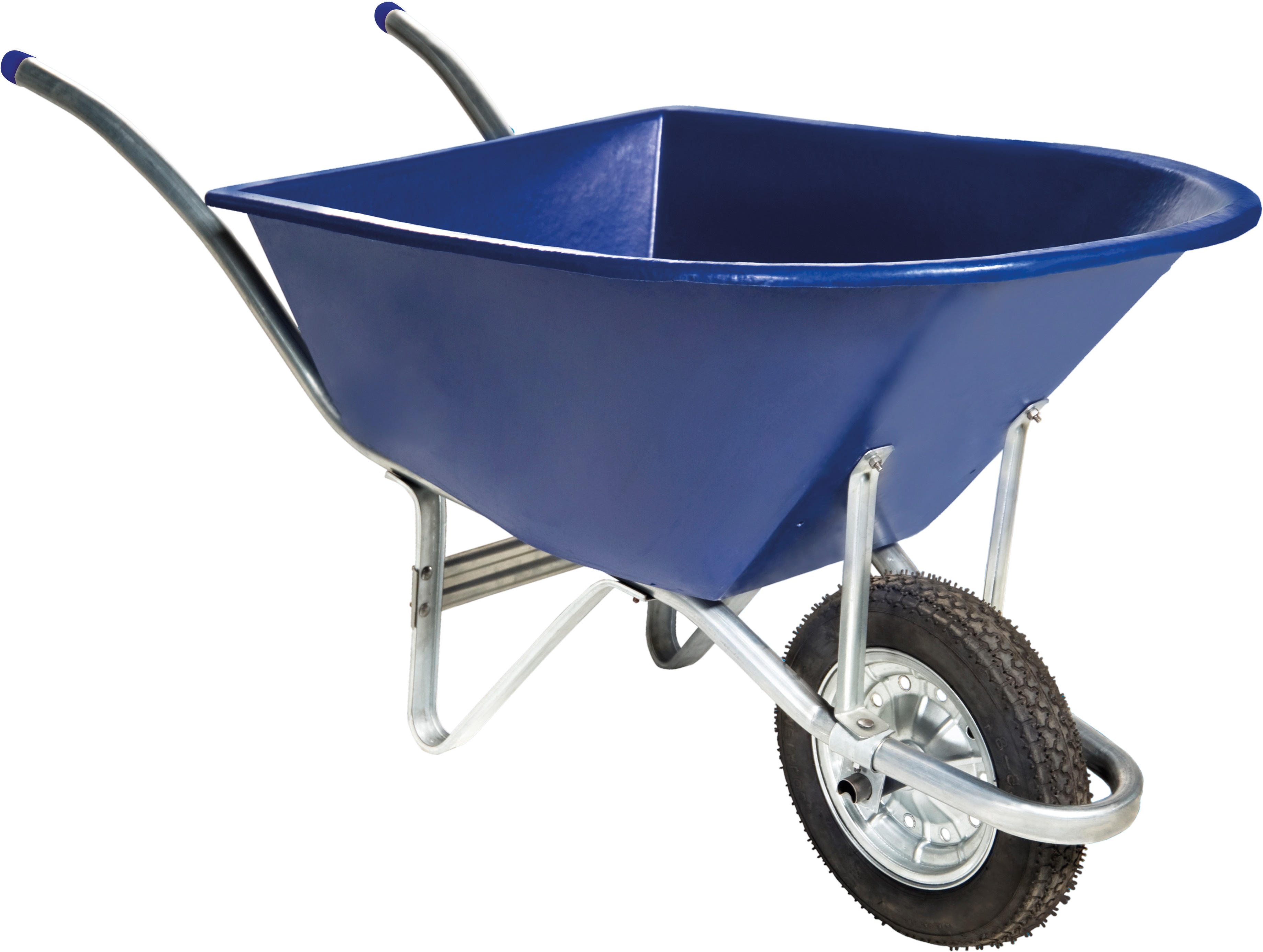 Carrinho Plastico Jumbo  Azul Pc 3