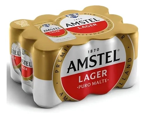 Cerveja Hol Amstel Pack C/12 Latas 269ml