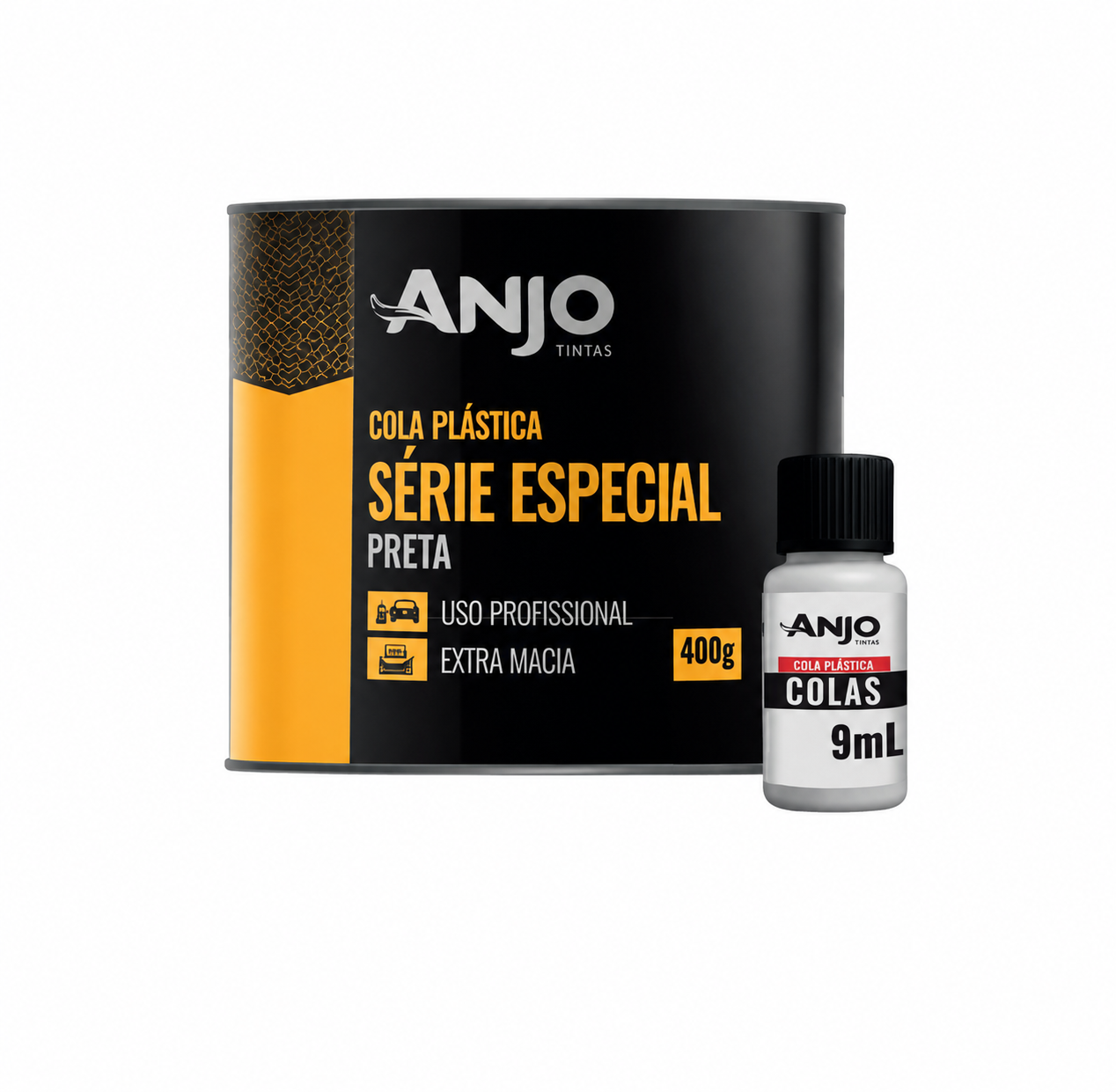 Massa Plastica Pt 400gr Serie Esp