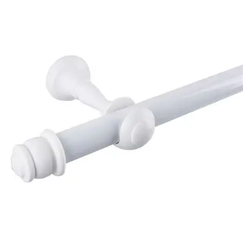 Kit Varao Simples Aco 19mmx2,50mt Branco
