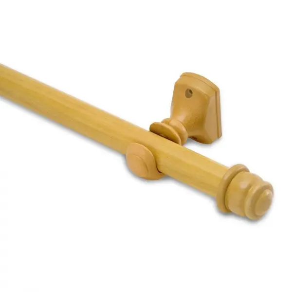 Kit Varao Simples Aco 19mmx2,00mt Marfim