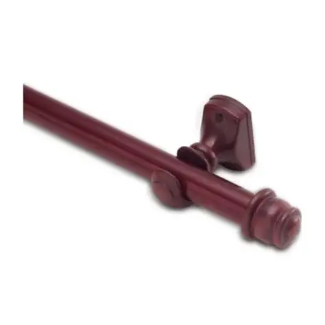 Kit Varao Simples Aco 19mmx2,00mt Mogno