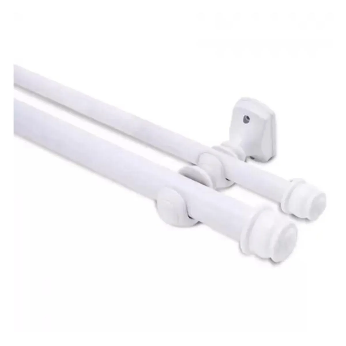 Kit Varao Simples Aco 28mmx2,50mt Branco