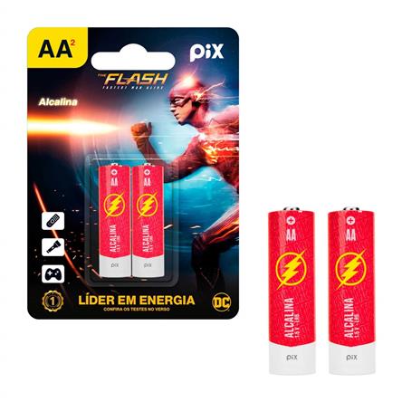 Pilha Alcalina Aa C/2pcs