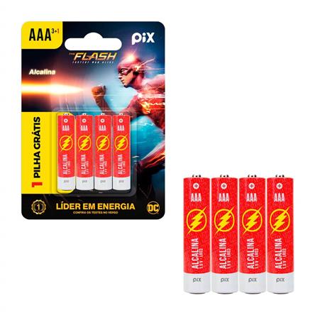 Pilha Alcalina Aaa Palito C/4pcs