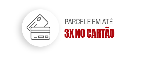 3X no cartão